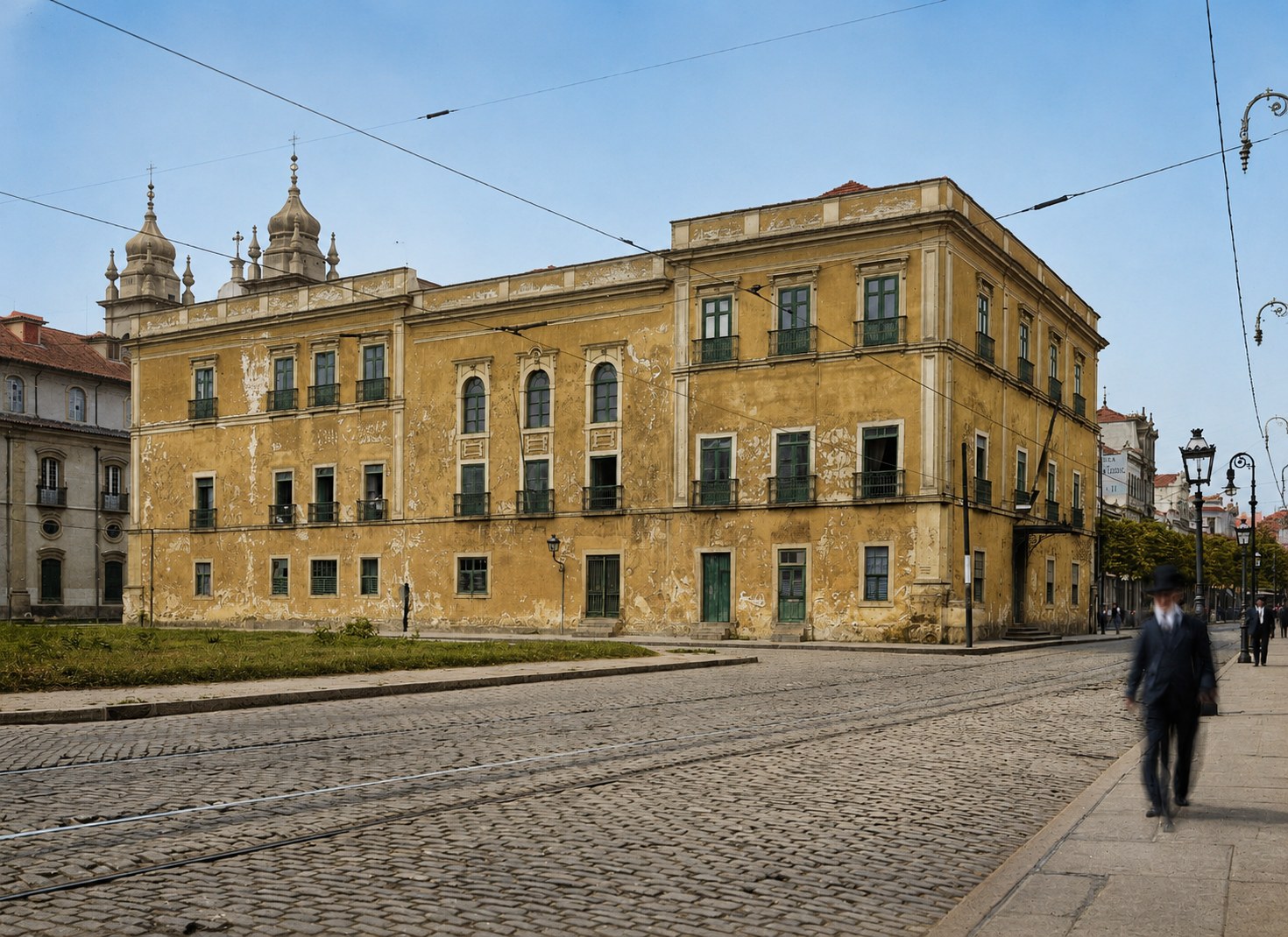 A Cadeia Velha, sede da Constituinte de 1823, atual Palácio Tiradentes