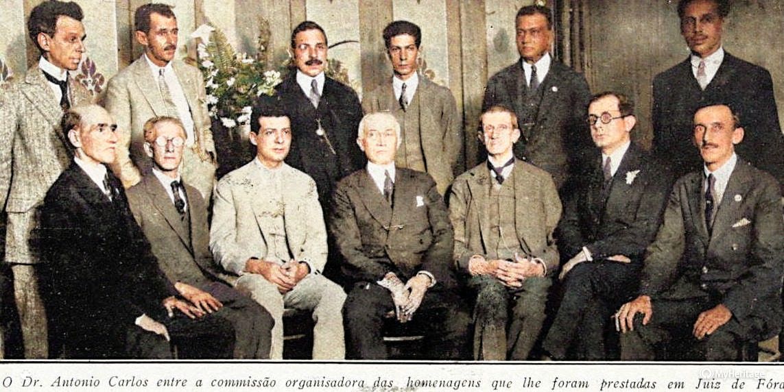 Comissão organizadora das homenagens, Juiz de Fora, 1926