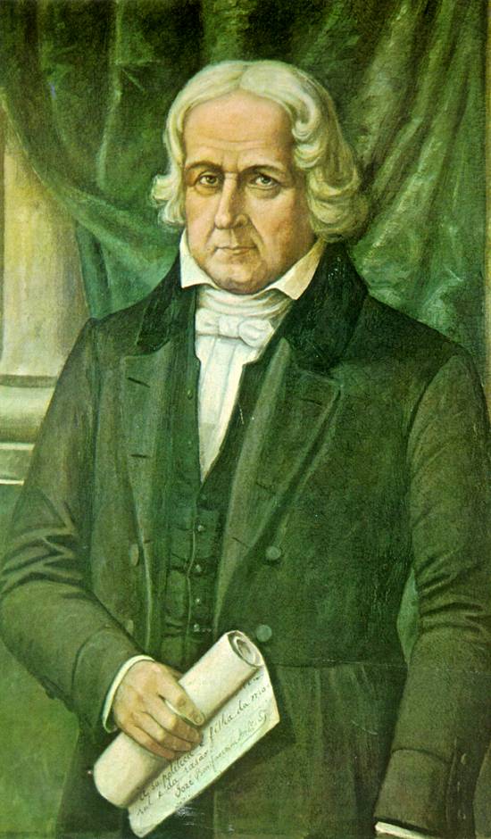José Bonifácio em retrato de época