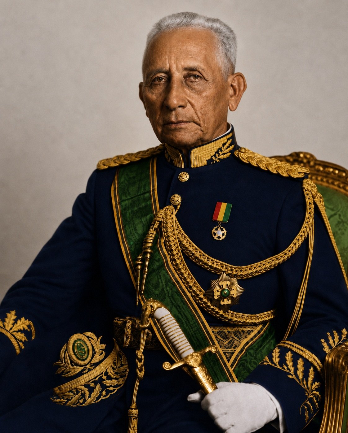 Rondon em uniforme de marechal